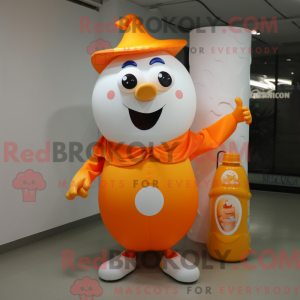 Orange Bottle Of Milk...