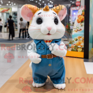 Hamster mascotte kostuum...