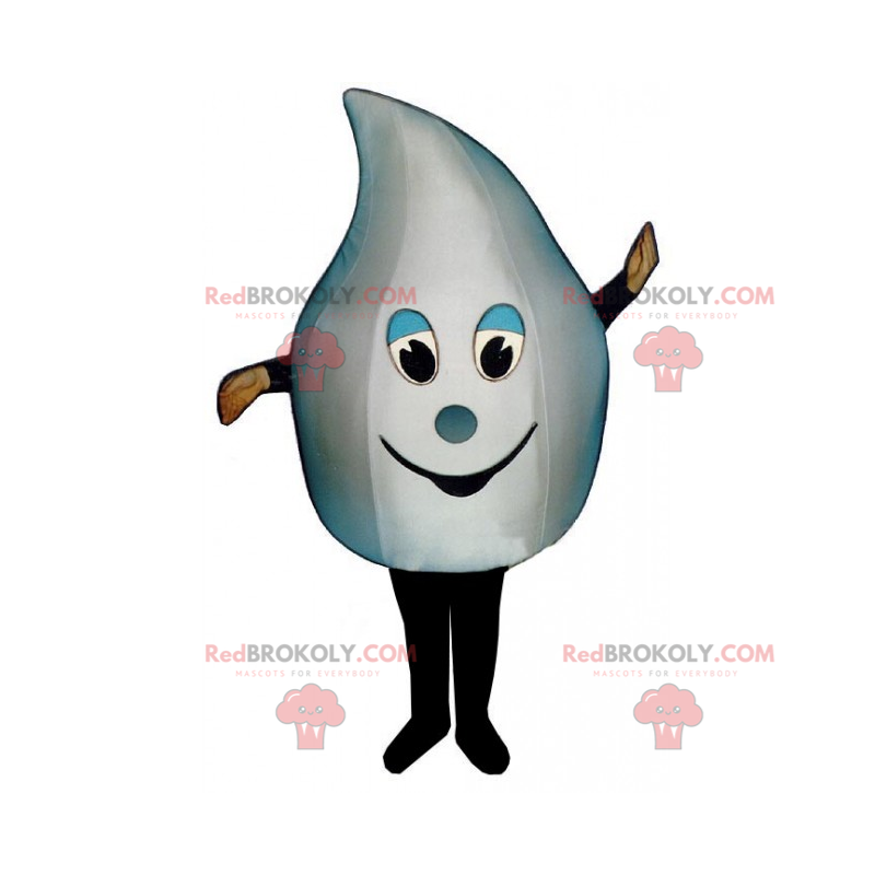 Drip mascot with smiling face - Redbrokoly.com