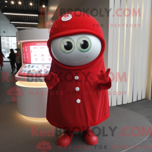 Red Engagement Ring mascot...