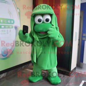 Groene telefoon...