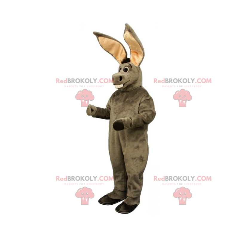 Grote ezel mascotte - Redbrokoly.com