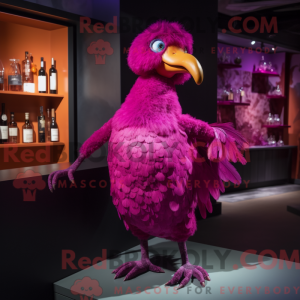 Máscara Magenta Dodo Bird...