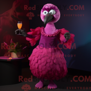 Postava maskota Magenta...