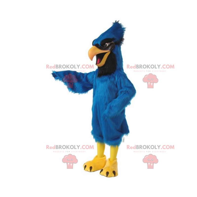 Mascotte de grand cardinal bleu - Redbrokoly.com