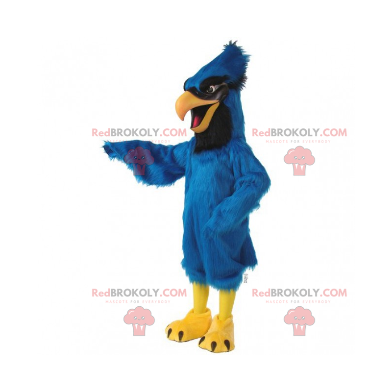 Velký modrý kardinál maskot - Redbrokoly.com