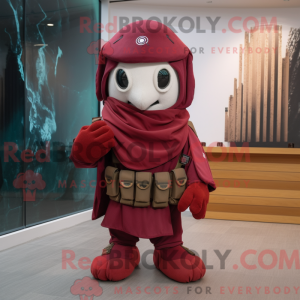 Maroon Marine Recon máscara...