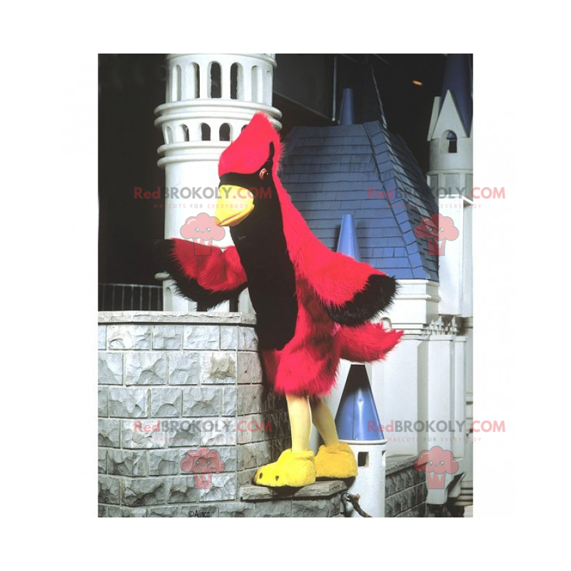 Great red cardinal mascot - Redbrokoly.com