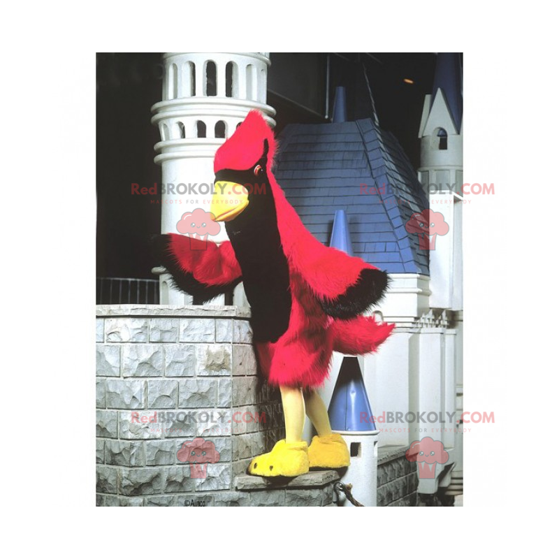 Stor rød kardinal maskot - Redbrokoly.com Stor rød kardinal maskot - Redbrokoly.com