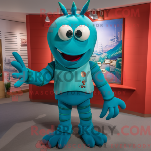 Disfraz de mascota de...