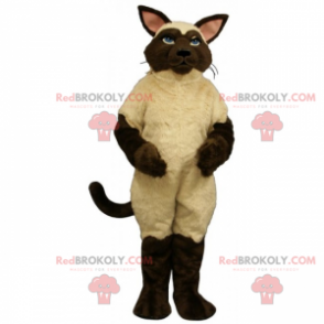 Big Siamese cat mascot - Redbrokoly.com