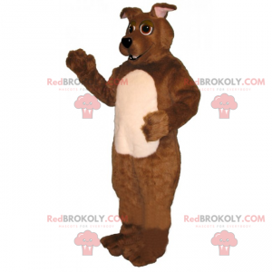 Stor hundmaskot - Redbrokoly.com