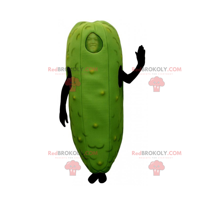 Large pickle mascot - Redbrokoly.com