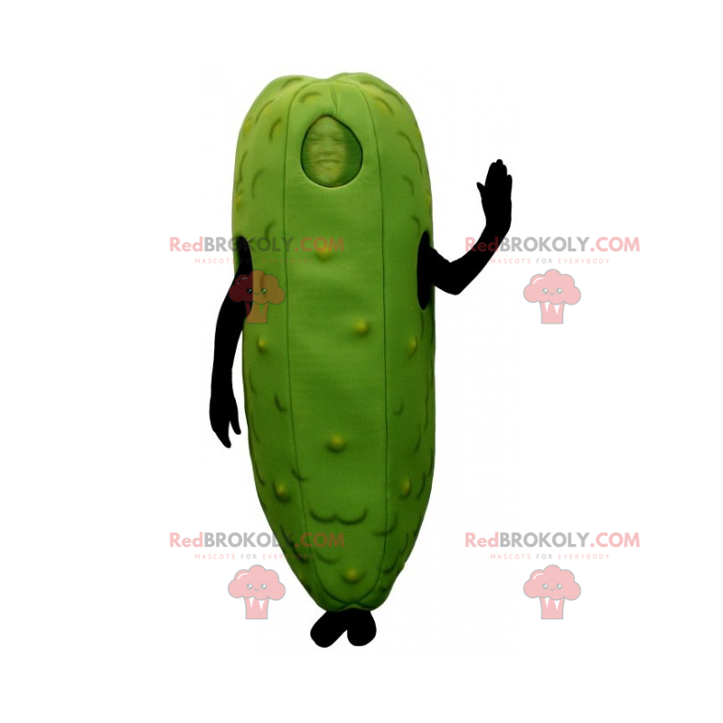 Mascotte de grand cornichon - Redbrokoly.com