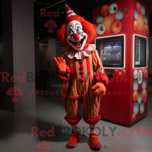 Maskotka Red Evil Clown to...