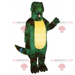 Mascote lagarto - Redbrokoly.com