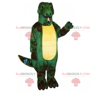 Mascotte de lézard - Redbrokoly.com