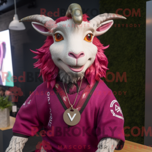 Máscara magenta geit com...