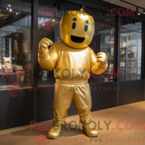 Disfraz de mascota Gold...
