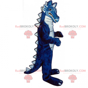 Big two-tone dragon mascot - Redbrokoly.com