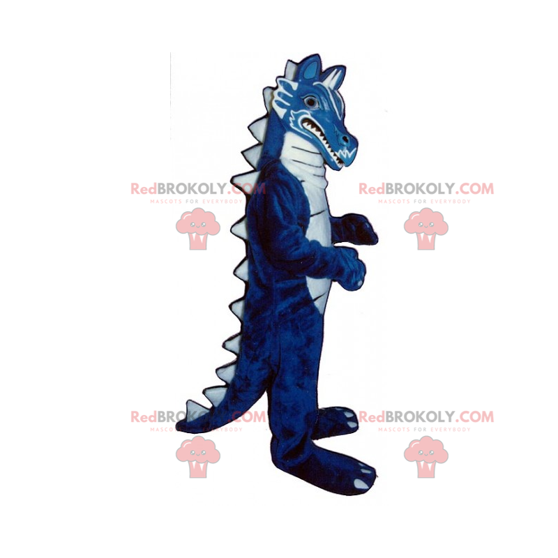 Grande mascote dragão de dois tons - Redbrokoly.com
