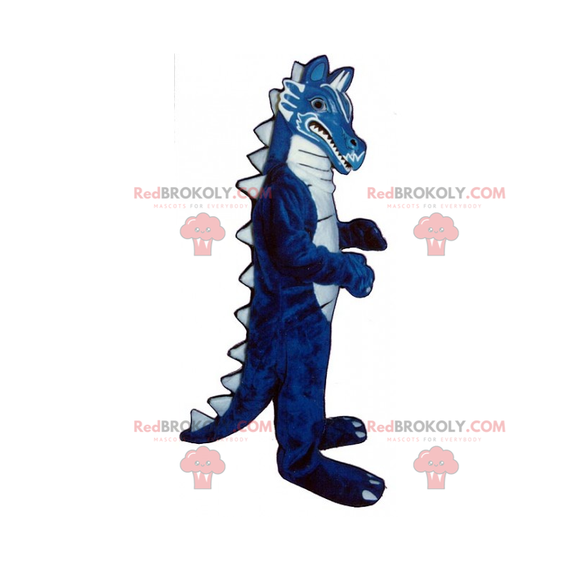 Mascotte de grand dragon bicolore - Redbrokoly.com