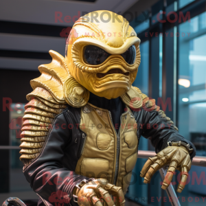 Gull Trilobite mask drakt...