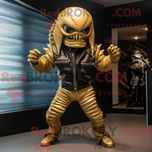 Gold Trilobite mascot...