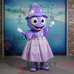Lavender Cod Maskottchen...