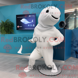 White Beluga Whale mascot...