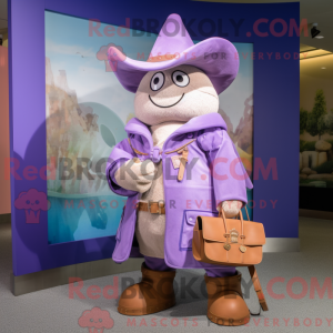 Máscara de cowboy Lavendel...