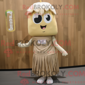Tan Miso Soup mascot...