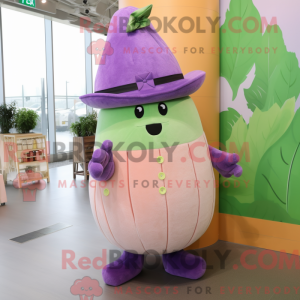Lavendel melon maskot...