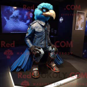 Figura de máscara de corvo...