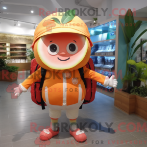 Grapefruit mascot costume...
