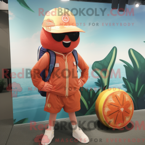 Grapefruit mascot costume...
