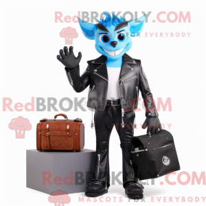 Postava maskota Sky Blue...