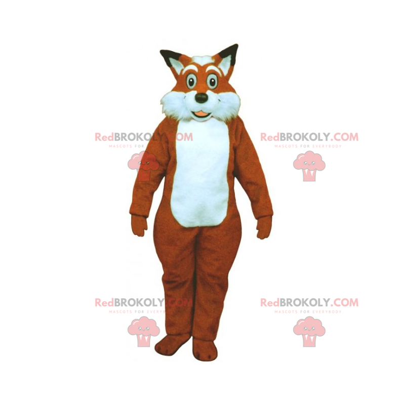 Mascote raposa grande - Redbrokoly.com