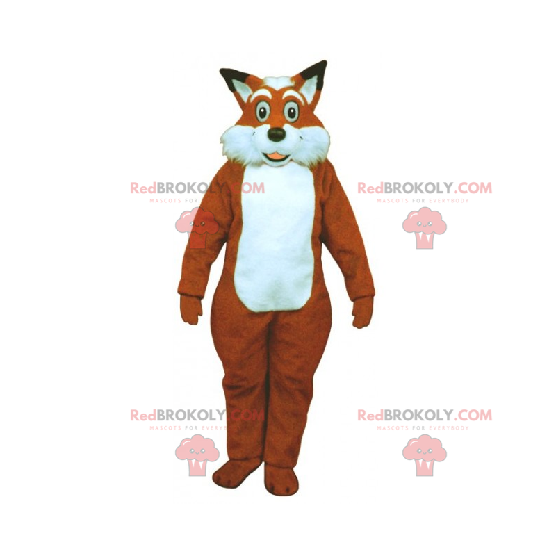 Stor ræv maskot - Redbrokoly.com