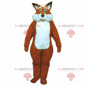 Mascote raposa grande - Redbrokoly.com