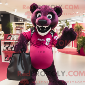 Disfraz de mascota Magenta...