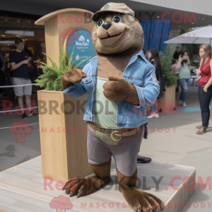 Costume mascotte d Otarie...