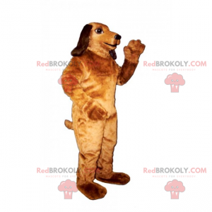 Grande mascotte bassotto - Redbrokoly.com