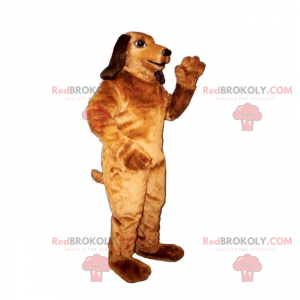 Grote teckel mascotte - Redbrokoly.com