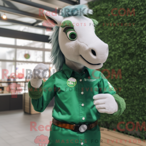 Forest Green Mare mascot...