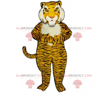 Stor tiger maskot - Redbrokoly.com