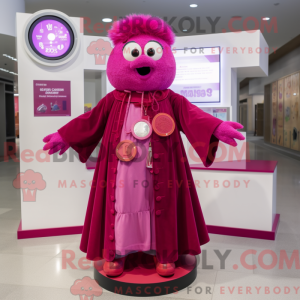 Disfraz de mascota Magenta...