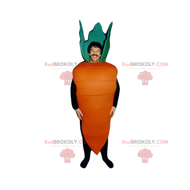 Mascotte de grande carotte - Redbrokoly.com Mascotte de grande carotte - Redbrokoly.com