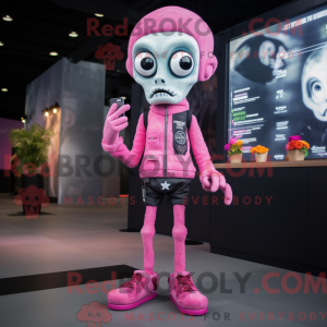 Disfraz de mascota Pink...