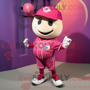 Magenta baseball bold...